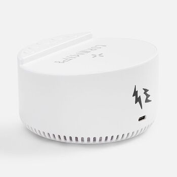 Bluetooth-колонка с беспроводной зарядкой relaxTime, белая
