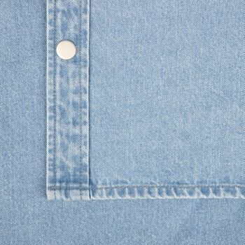 Куртка джинсовая O3, голубая, размер 3XL/4XL