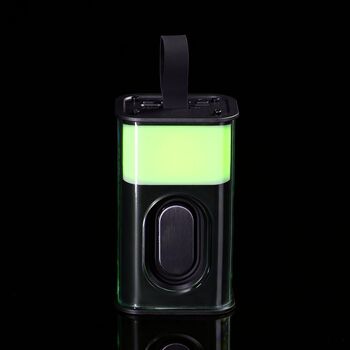 Bluetooth-колонка с подсветкой Groove, серая