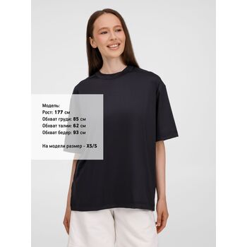 Футболка из бифлекса Morfiss, черная, размер M/L