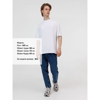 Футболка из бифлекса Morfiss, белая, размер M/L
