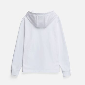 Худи унисекс Morfiss, белое, размер XL/XXL