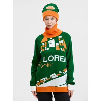 Свитер на заказ Tricksy Net Reglan, акрил, размер L