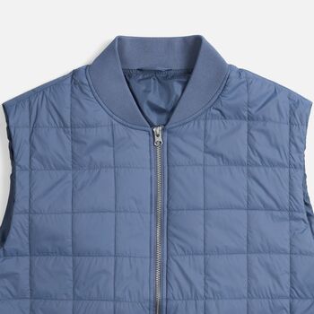 Жилет унисекс Warmbridge, синий (джинс), размер 3XL