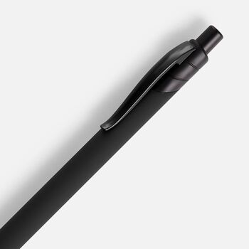 Ручка шариковая Undertone Black Soft Touch, черная