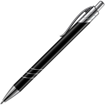 Ручка шариковая Undertone Metallic, черная
