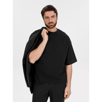 Футболка оверсайз Big boss, черная, размер 3XL/4XL