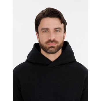 Худи оверсайз унисекс Snuggie, черное, размер XS/S