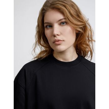 Футболка оверсайз унисекс Sideline, черная, размер XL/XXL