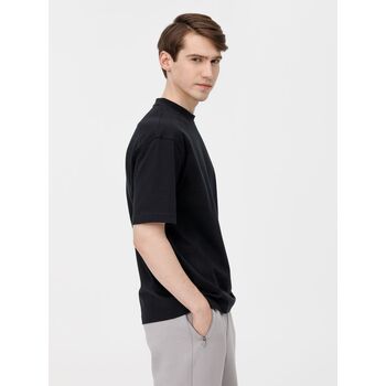 Футболка оверсайз унисекс Sideline, черная, размер XL/XXL