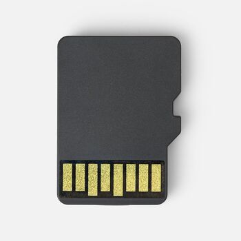 Органайзер для карт памяти и SIM с кардридером Multitask, черный