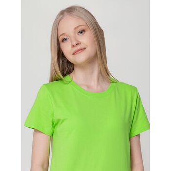 Футболка женская T-bolka Lady зеленое яблоко, размер S
