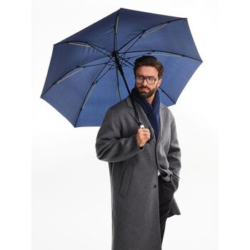 Зонт-трость Rainzee, темно-синий