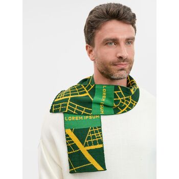 Шарф на заказ Tricksy Light, XL, полушерсть