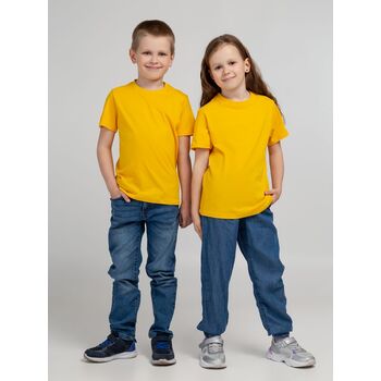 Футболка детская Regent Kids 150 желтая, на рост 96-104 см (4 года)