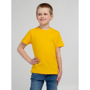 Футболка детская Regent Kids 150 желтая, на рост 106-116 см (6 лет)
