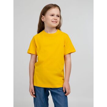 Футболка детская Regent Kids 150 желтая, на рост 130-140 см (10 лет)