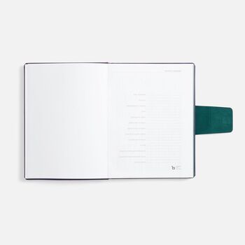 Ежедневник Grande Strap на заказ, датированный, фиолетовый