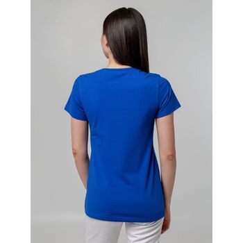 Футболка женская T-bolka Stretch Lady, ярко-синяя (royal), размер L