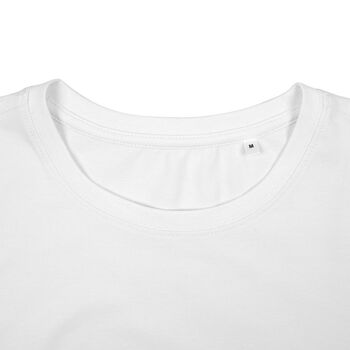 Футболка женская T-bolka Stretch Lady, белая, размер XL