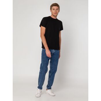 Футболка мужская T-bolka Stretch, черная, размер L