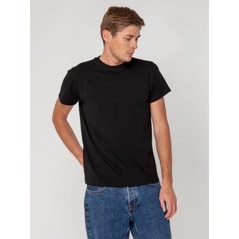 Футболка мужская T-bolka Stretch, черная, размер 3XL