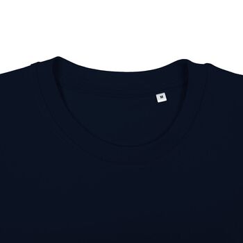 Футболка мужская T-bolka Stretch, темно-синяя (navy), размер S