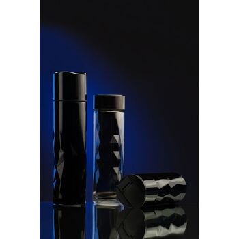 Термостакан Gems Black Morion, черный морион
