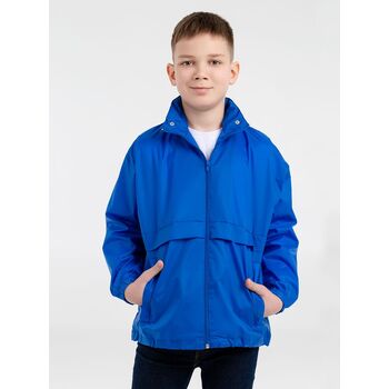 Ветровка детская Surf Kids, ярко-синяя, на рост 142-152 см (12-14 лет)