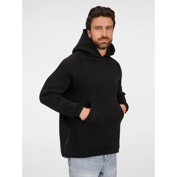 Худи унисекс оверсайз Easy Street, черное, размер XL/XXL