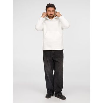 Худи унисекс оверсайз Easy Street, молочно-белое, размер XL/XXL