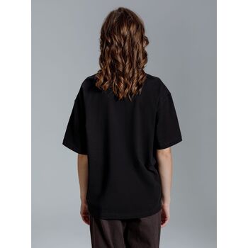 Футболка оверсайз Kangas, черная, XL/XXL