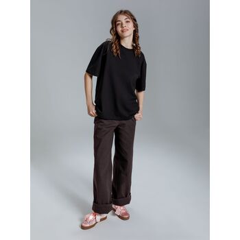 Футболка оверсайз Kangas, черная, XL/XXL