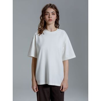 Футболка оверсайз Kangas, белая, XS/S