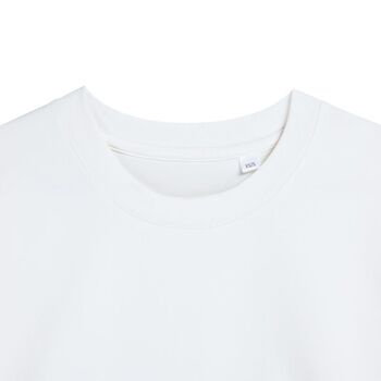 Футболка оверсайз Kangas, белая, M/L