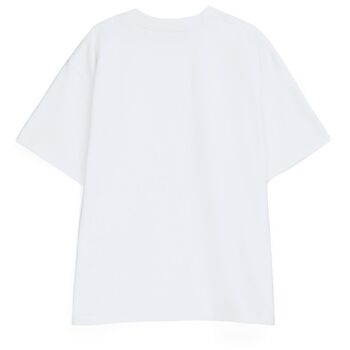 Футболка оверсайз Kangas, белая, XL/XXL