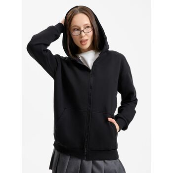 Толстовка унисекс оверсайз Sartoro, черная, размер M/L