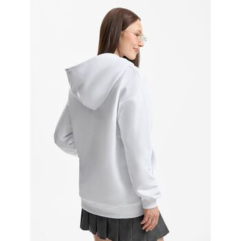 Толстовка унисекс оверсайз Sartoro, белая, размер 3XL/4XL