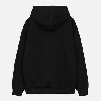 Худи унисекс оверсайз Daylero, черное, размер XL/XXL