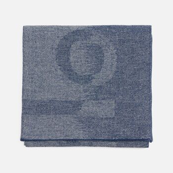 Шарф Denim XXL на заказ, полушерсть
