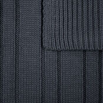 Шарф Knit Beat, серый (графит)