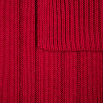 Шарф Knit Beat, красный