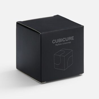 Кубик-спиннер Cubicure, черный
