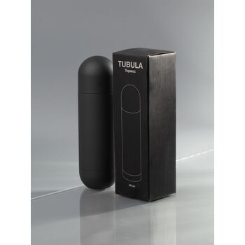 Термос Tubula Soft Touch, черный