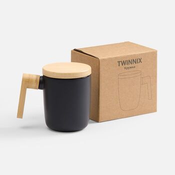Кружка Twinnix, черная