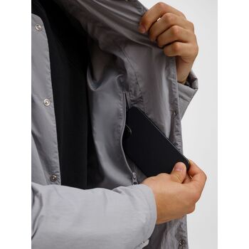 Куртка унисекс Veter, серая, размер XS/S