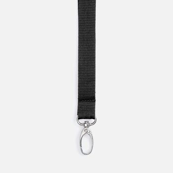 Лента для бейджа Pin, черная