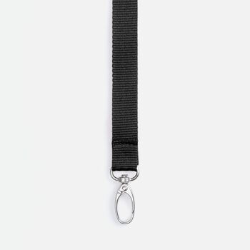 Лента для бейджа Pin, черная