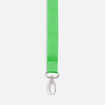 Лента для бейджа Pin, зеленая
