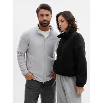 Куртка флисовая унисекс Nebo, черная, размер L